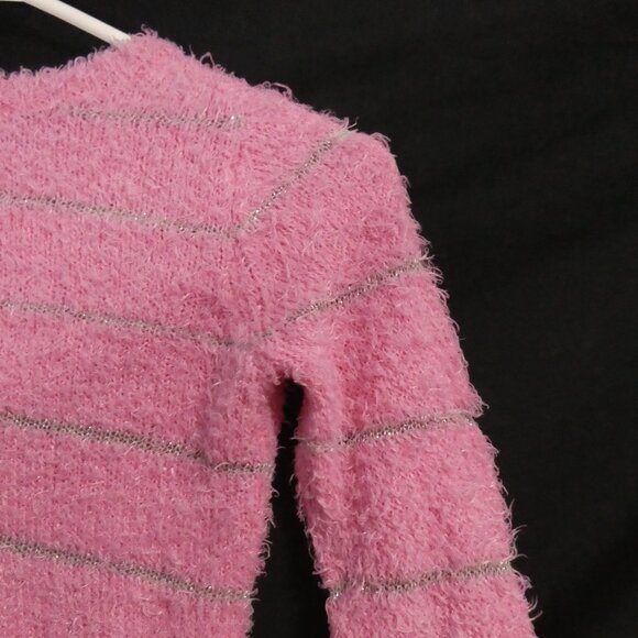 GEORGE | 6x | Pink Eyelash Knit Striped Soft and Comfy Sweater - Picture 12 of 16
